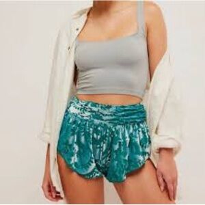 Free People Intimately Snow Angel Micro Pajama Shorts